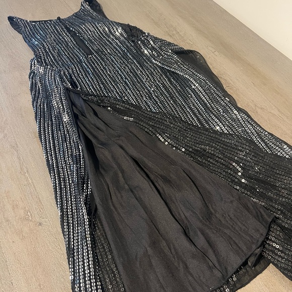 Mendocino Black Sequin Dress - Picture 3 of 4